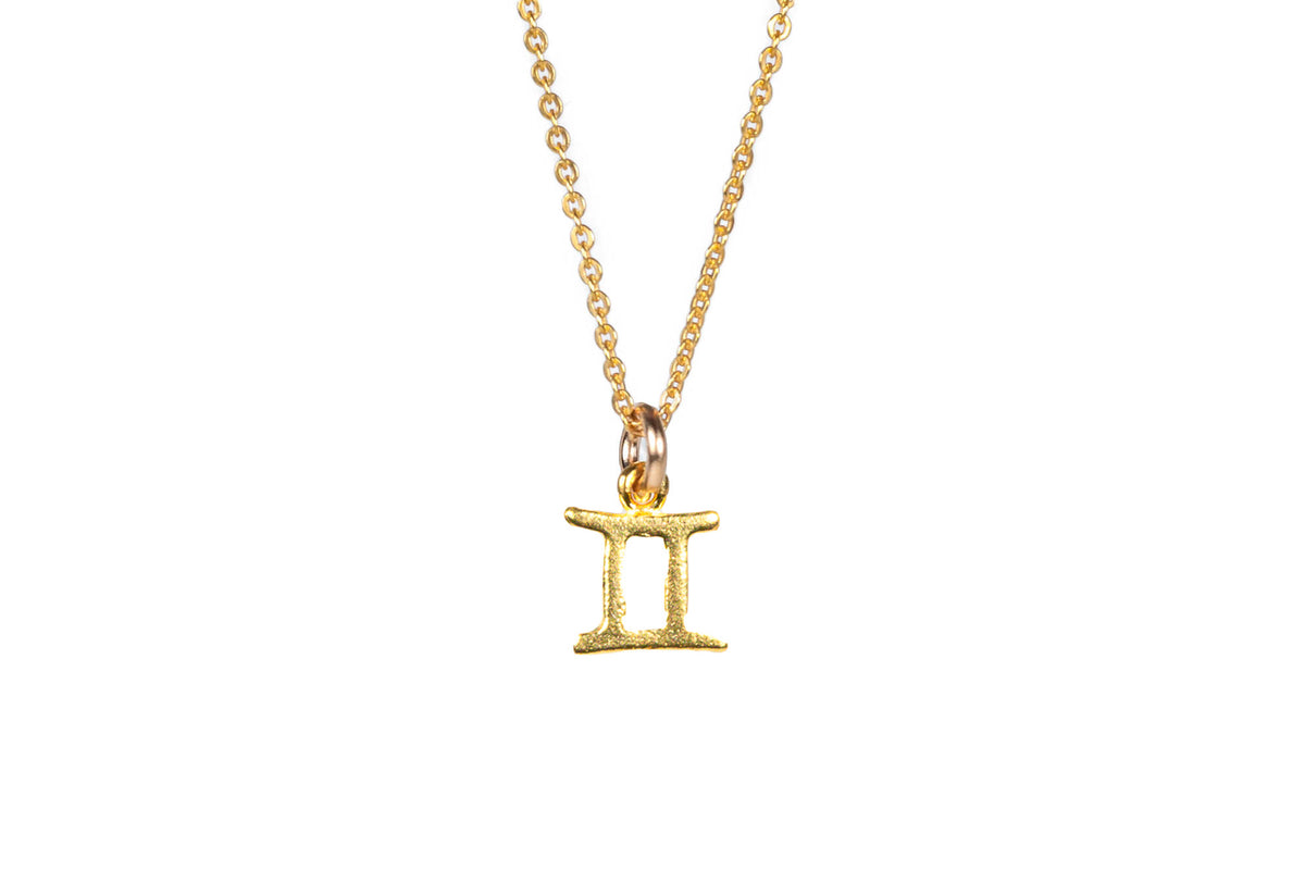 Zodiac Necklace Gold