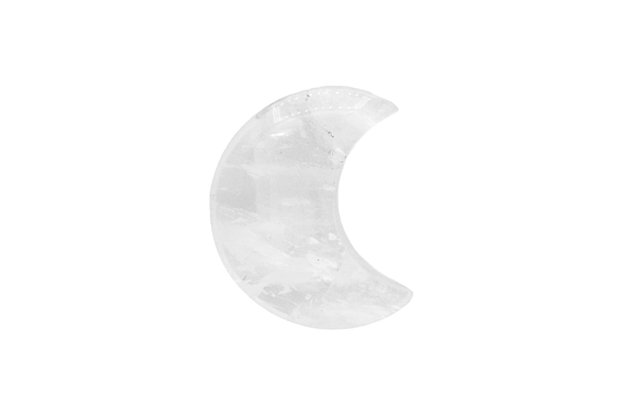 Moon - Clear Quartz (5 pack)