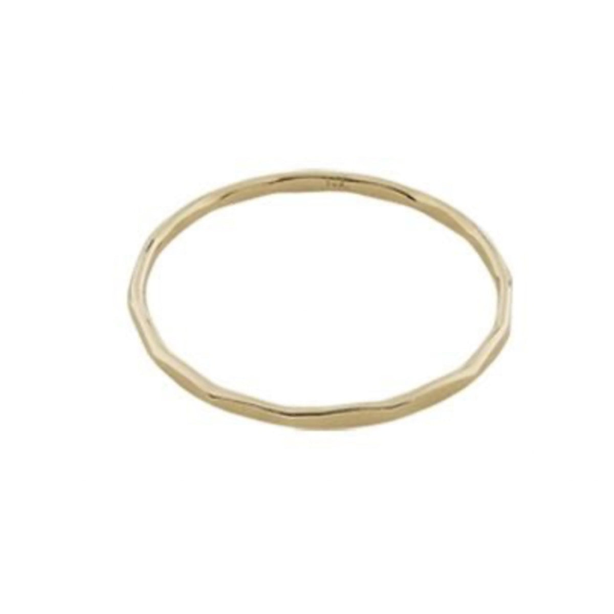 Hammered ring - 14k Gold Filled